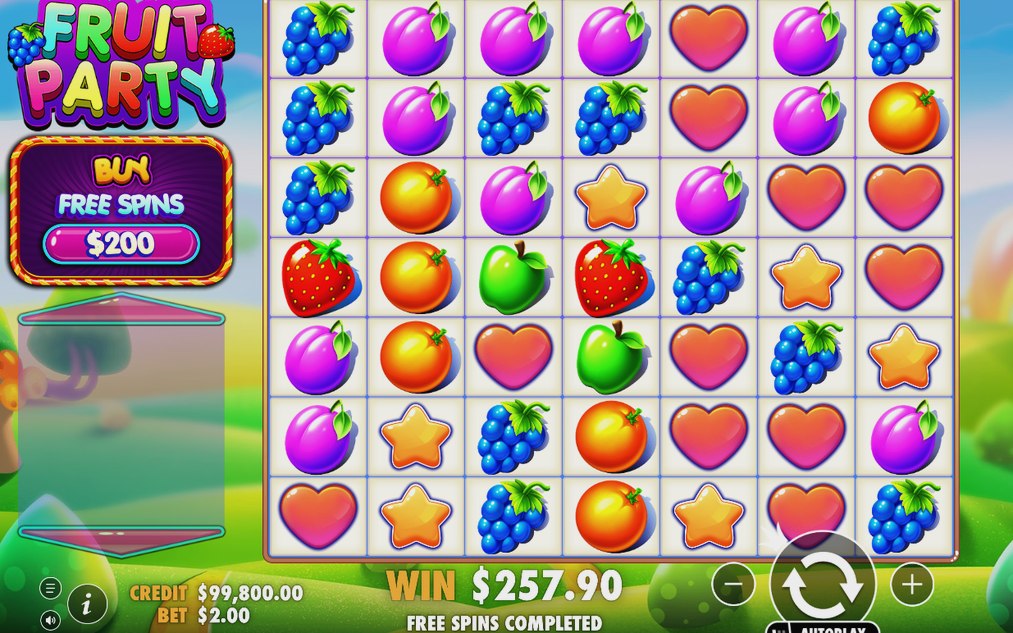 Win amount in A$ after the last tumble
