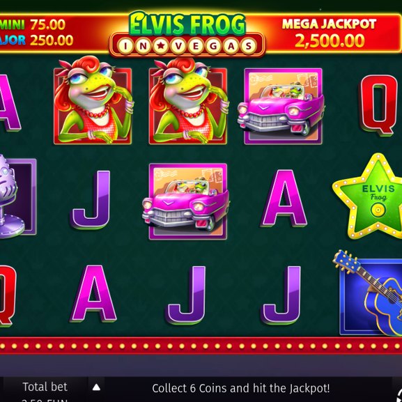 Elvis Frog in Vegas